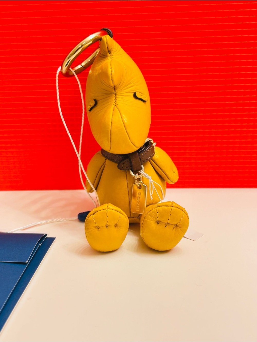 Coach x Peanuts Woodstock Bag Charm/ Keychain - Picture 2 of 11